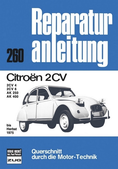 Cover: 9783716813256 | Reparaturanleitung 260 | Taschenbuch | 128 S. | Deutsch | 2012