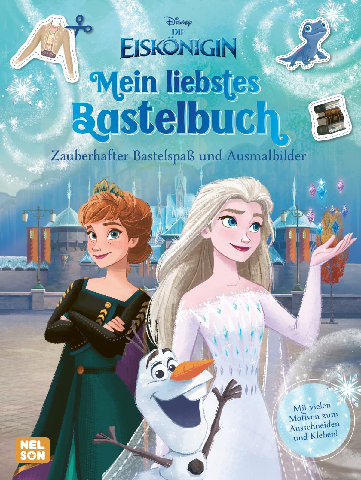 Cover: 9783845126654 | Disney Die Eiskönigin: Mein liebstes Bastelbuch - Zauberhafter...