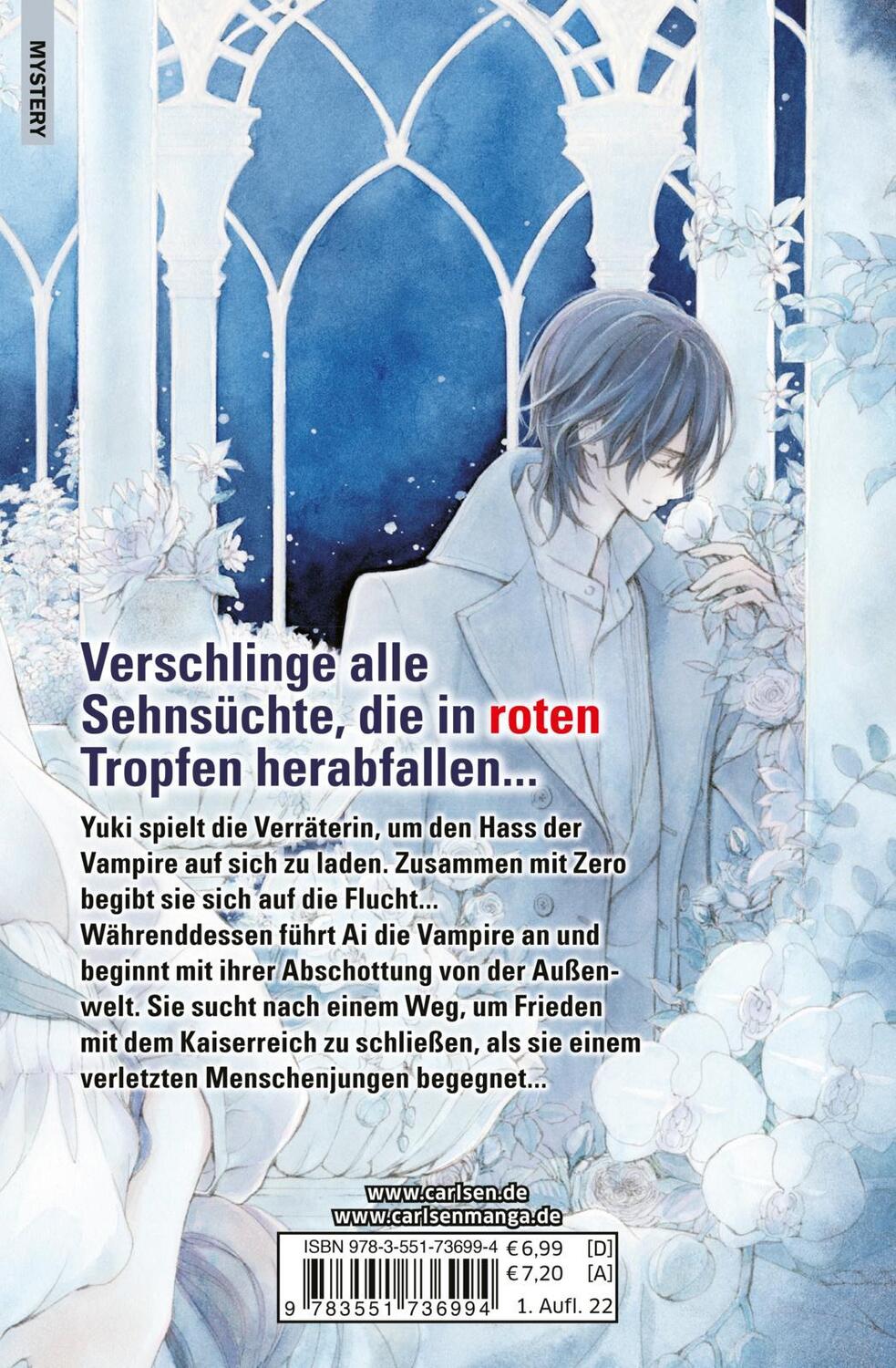 Rückseite: 9783551736994 | Vampire Knight - Memories 7 | Matsuri Hino | Taschenbuch | 160 S.