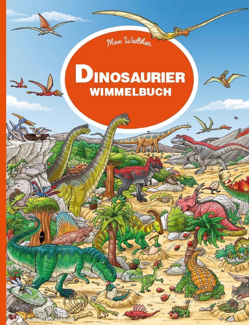 Cover: 9783947188918 | Dinosaurier Wimmelbuch | Kinderbücher ab 3 Jahre (Bilderbuch ab 2-4)