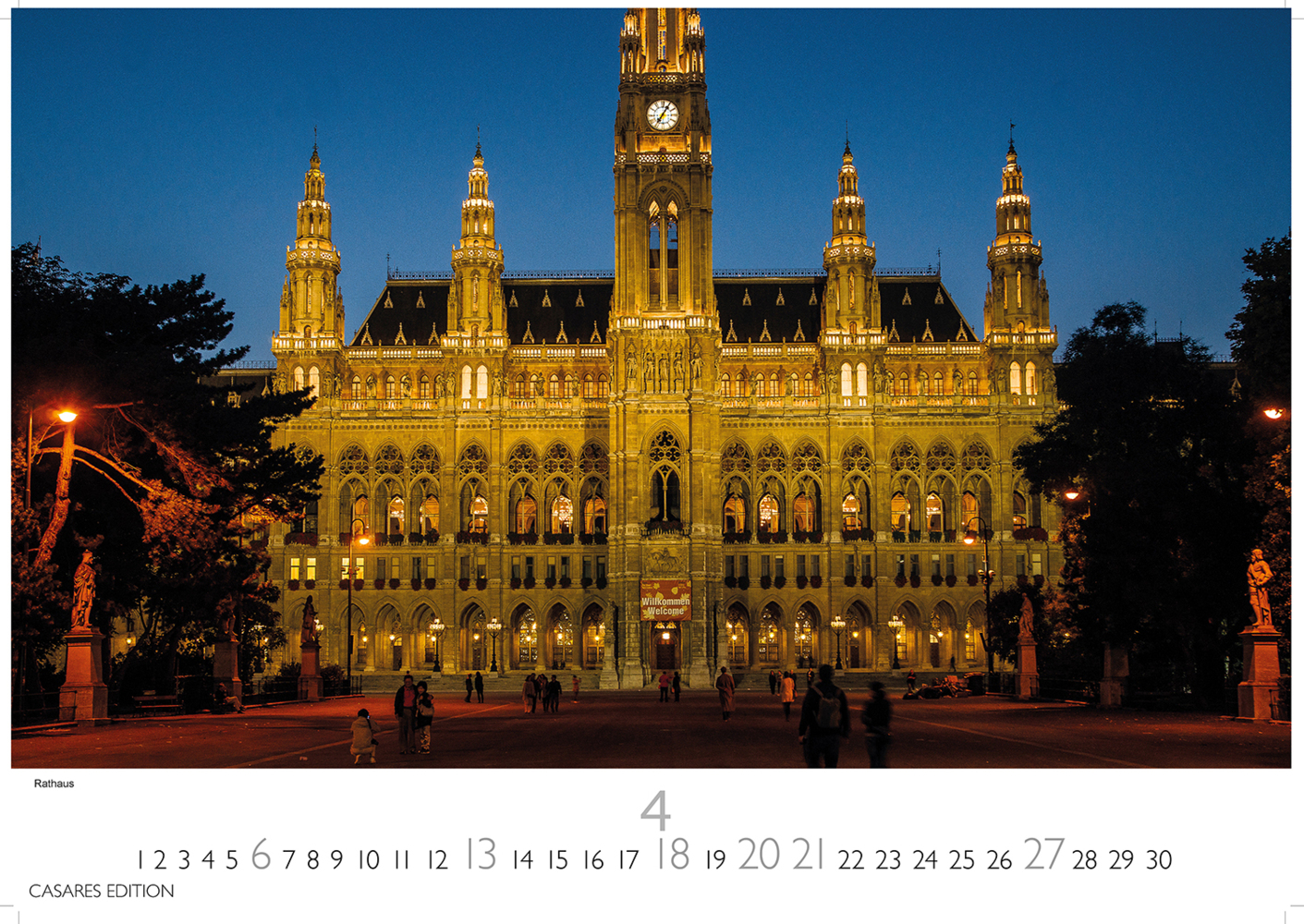 Bild: 9781835241486 | Wien 2025 L 35x50cm | Kalender | 14 S. | Deutsch | 2025