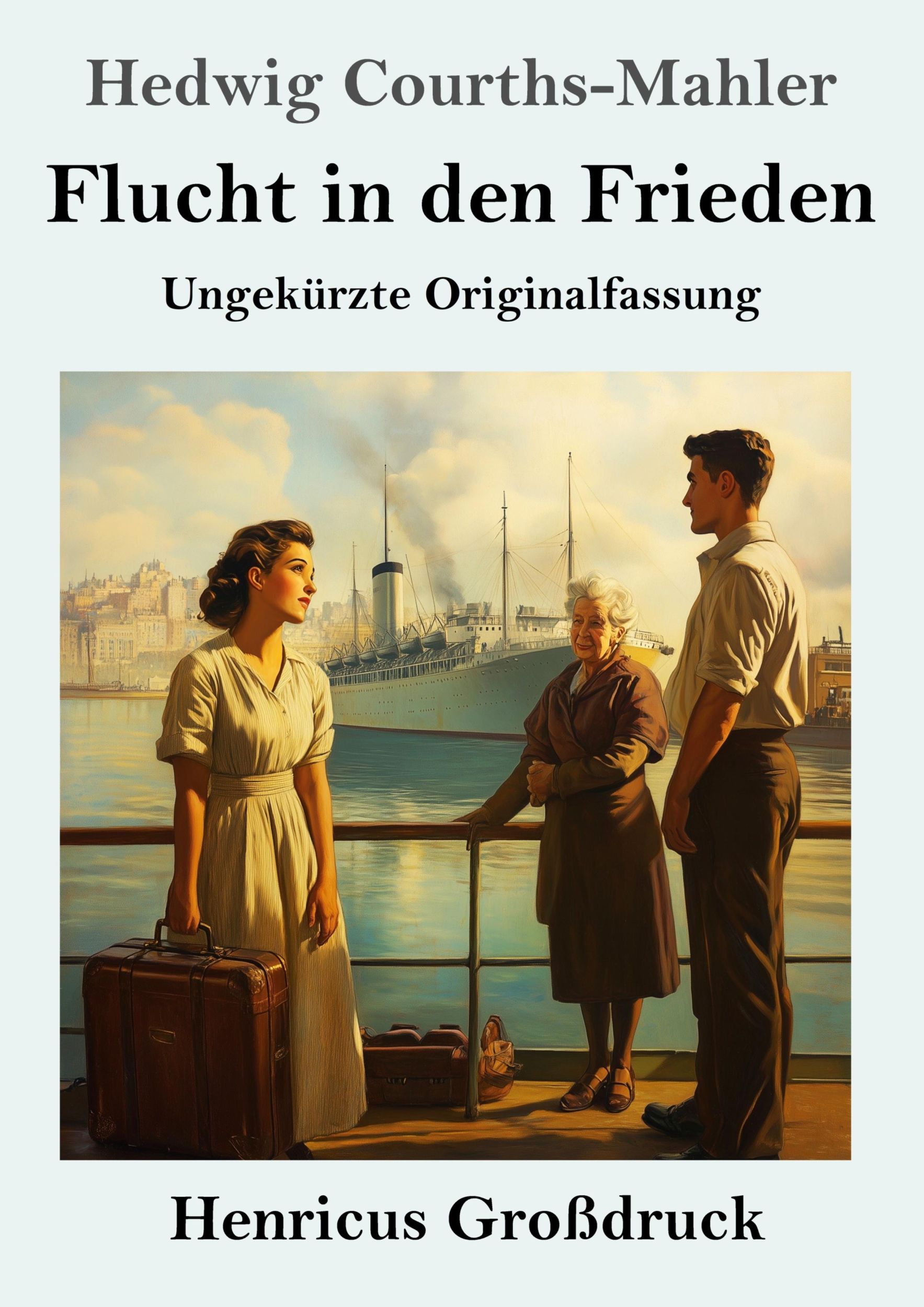 Cover: 9783847856658 | Flucht in den Frieden (Großdruck) | Ungekürzte Originalfassung | Buch