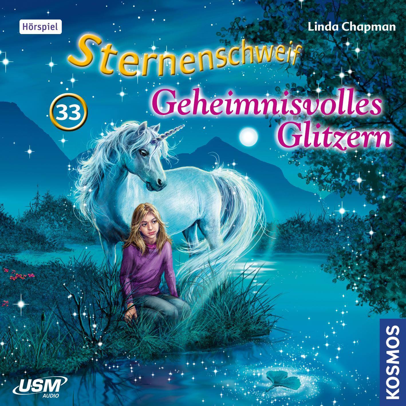Cover: 9783803236326 | Sternenschweif 33. Geheimnisvolles Glitzern | Linda Chapman | Audio-CD