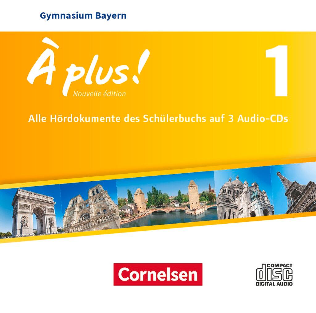 Cover: 9783464247082 | À plus! Band 1: 6. Jahrgangsstufe - Bayern - Audio-CDs | Blume | CD