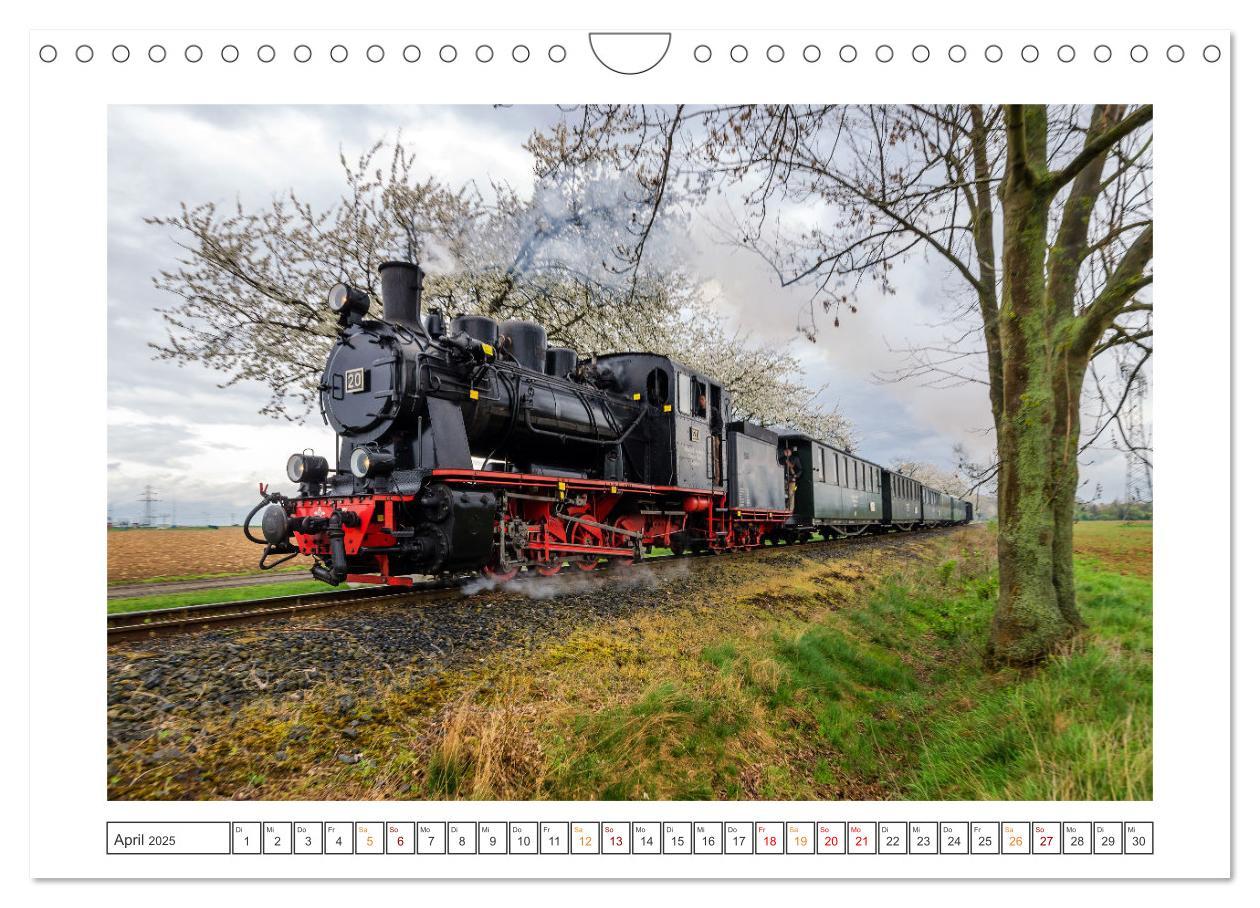 Bild: 9783383843983 | Museumsbahnen auf Tour (Wandkalender 2025 DIN A4 quer), CALVENDO...