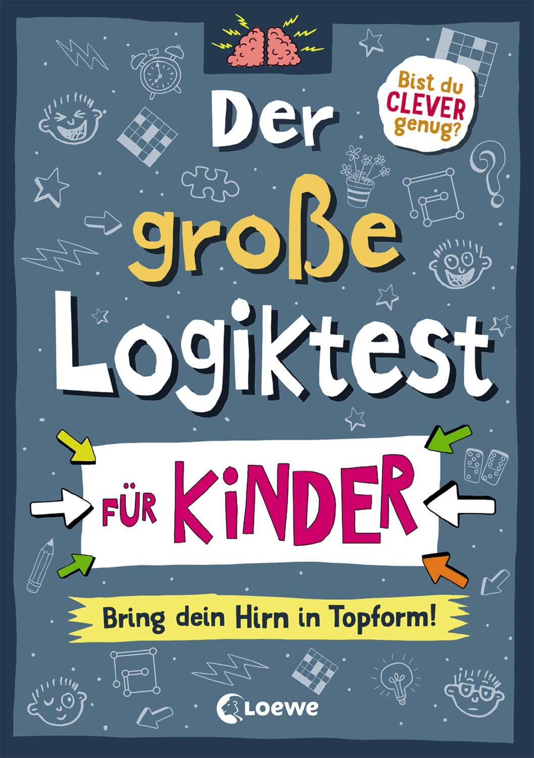 Cover: 9783743208698 | Der große Logiktest für Kinder - Bring dein Hirn in Topform! | Moore
