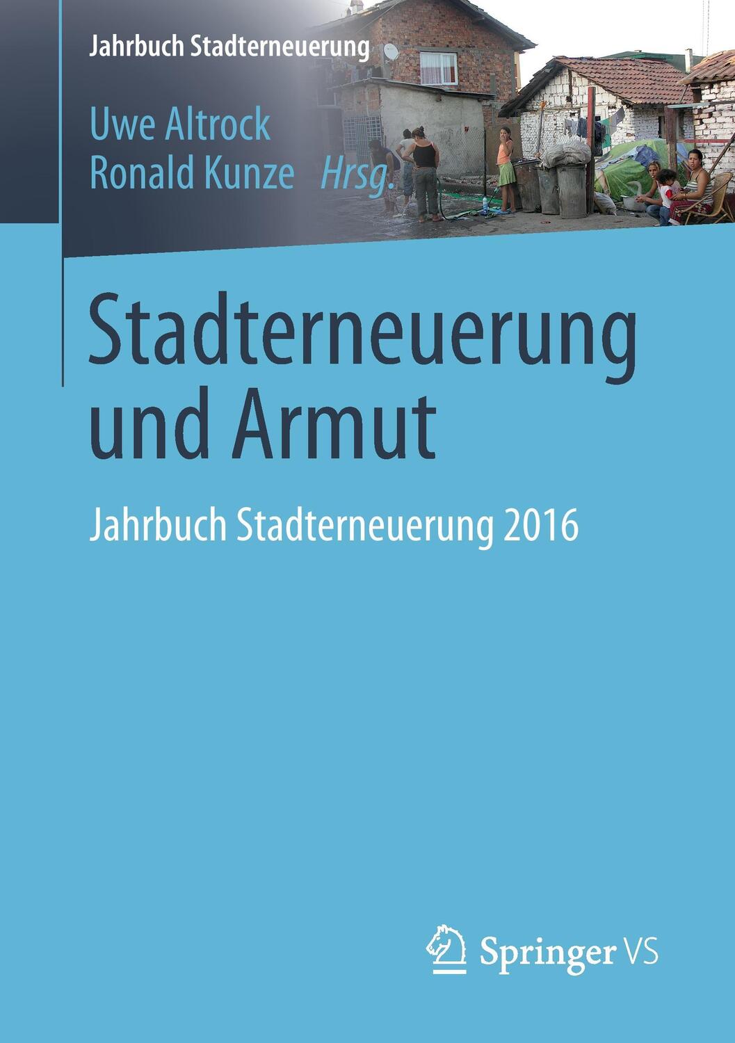Cover: 9783658134174 | Stadterneuerung und Armut | Jahrbuch Stadterneuerung 2016 | Buch | xix