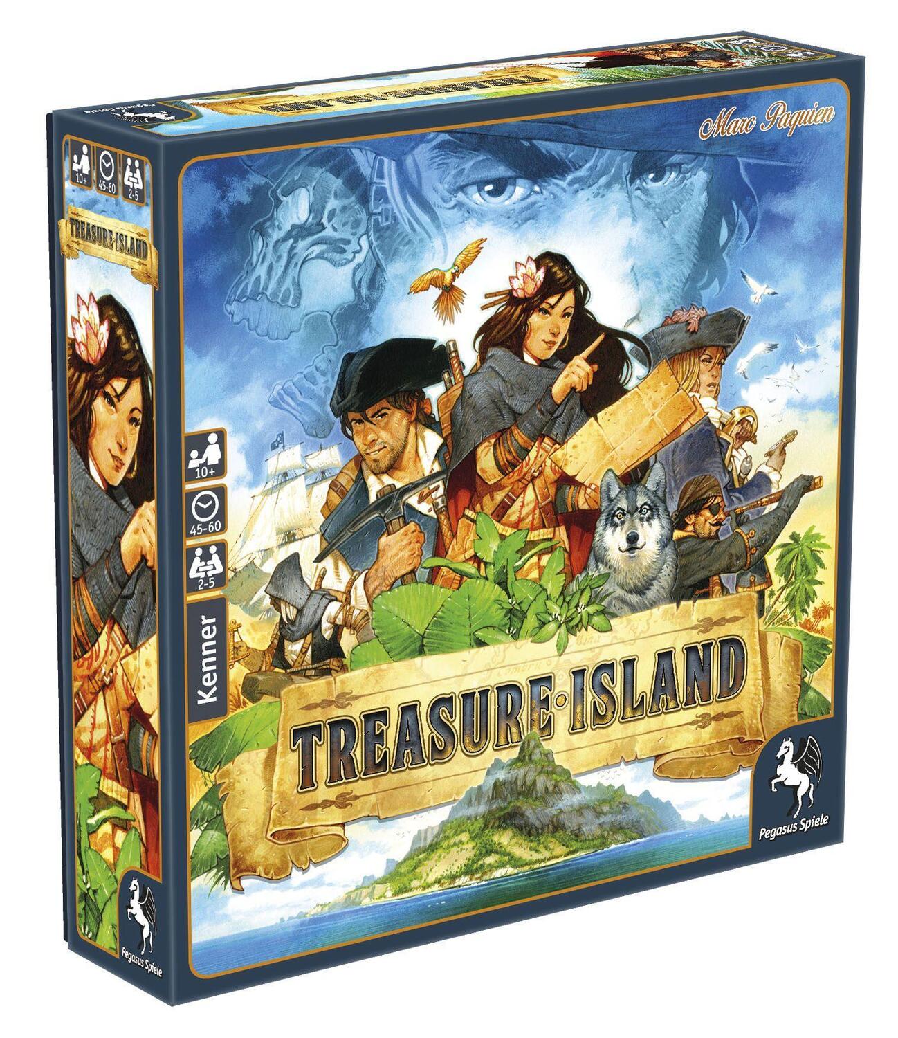Bild: 4250231717222 | Treasure Island | Spiel | Deutsch | 2019 | Pegasus | EAN 4250231717222