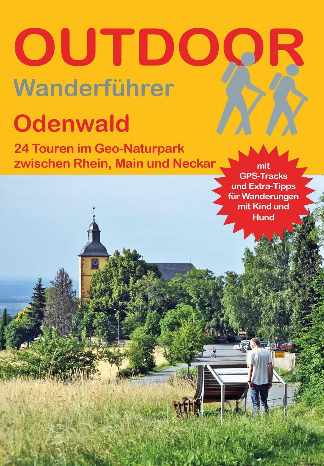Cover: 9783866866775 | Odenwald | 24 Touren im Geo-Naturpark zwischen Rhein, Main und Neckar