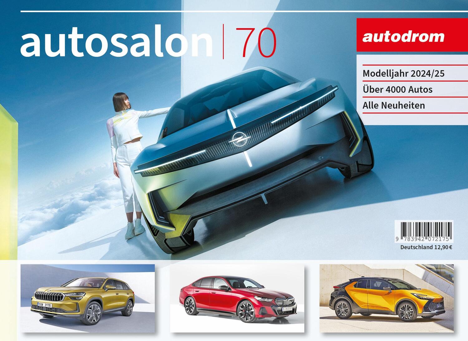 Cover: 9783942072175 | autosalon - autodrom | autosalon 70, Modelle 2024 | Nickel (u. a.)