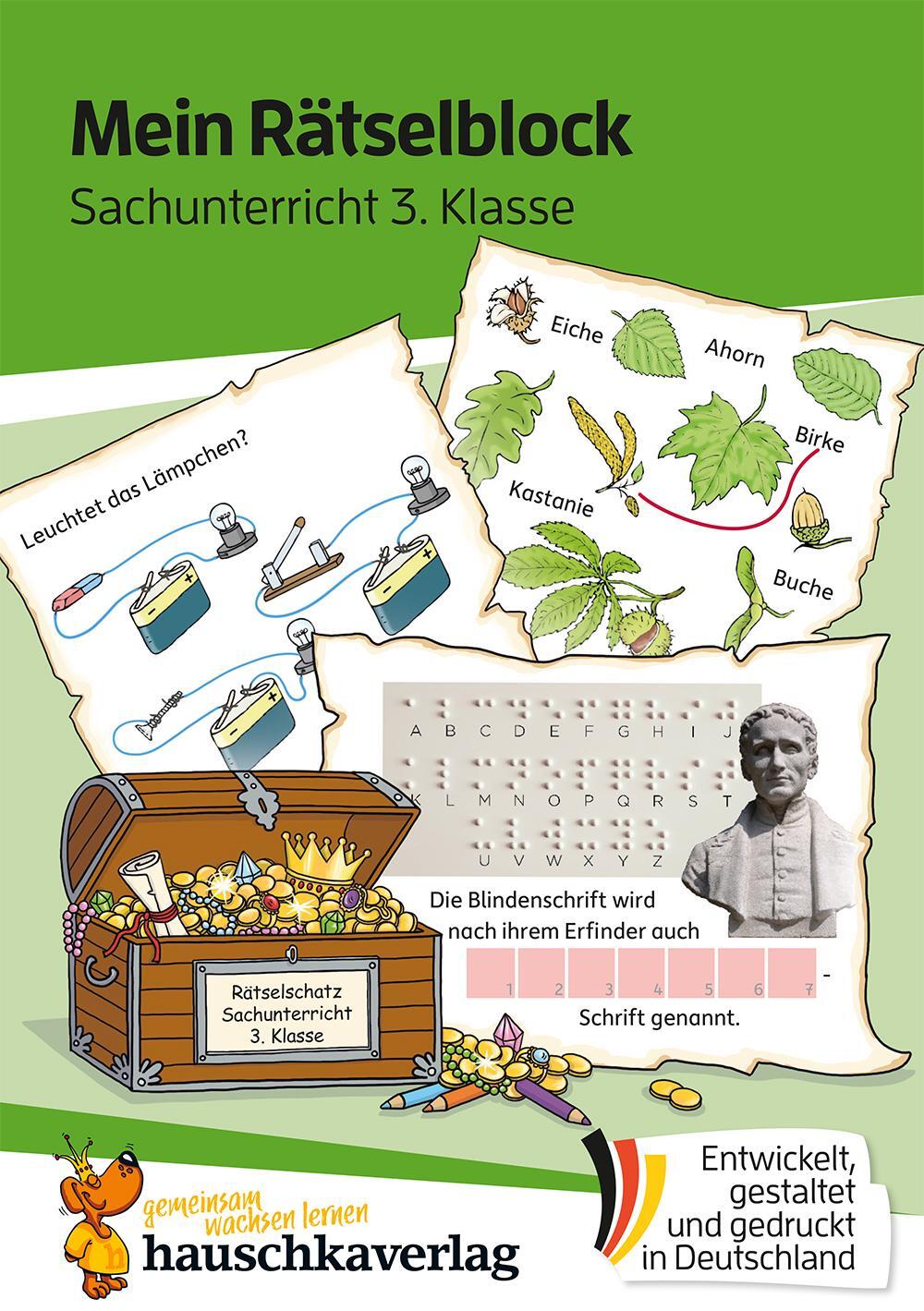 Cover: 9783881006880 | Mein Rätselblock Sachunterricht 3. Klasse | Diana Depireux | Buch