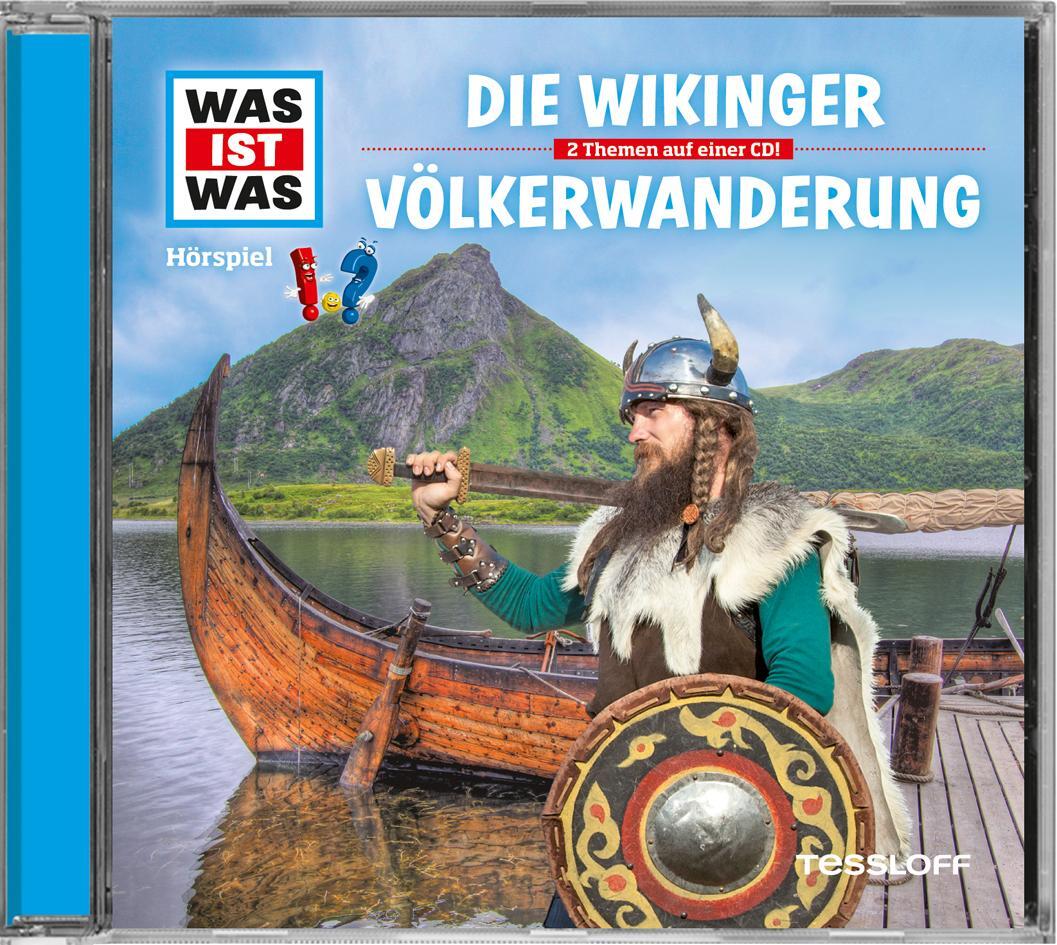 Cover: 9783788627362 | Was ist was Hörspiel-CD: Die Wikinger/ Völkerwanderung | Kurt Haderer