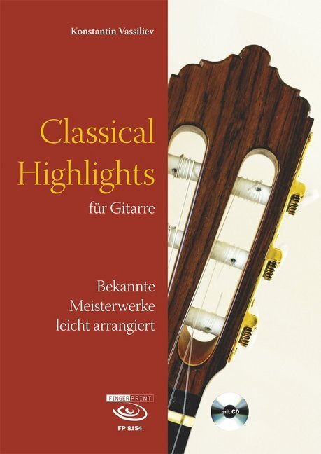 Cover: 9783938679999 | Classical Highlights, für Gitarre, m. Audio-CD | Konstantin Vassiliev