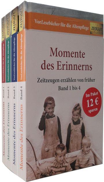 Cover: 9783866142367 | Momente des Erinnerns 1 - 4 | Vorlesebücher für die Altenpflege | 2014