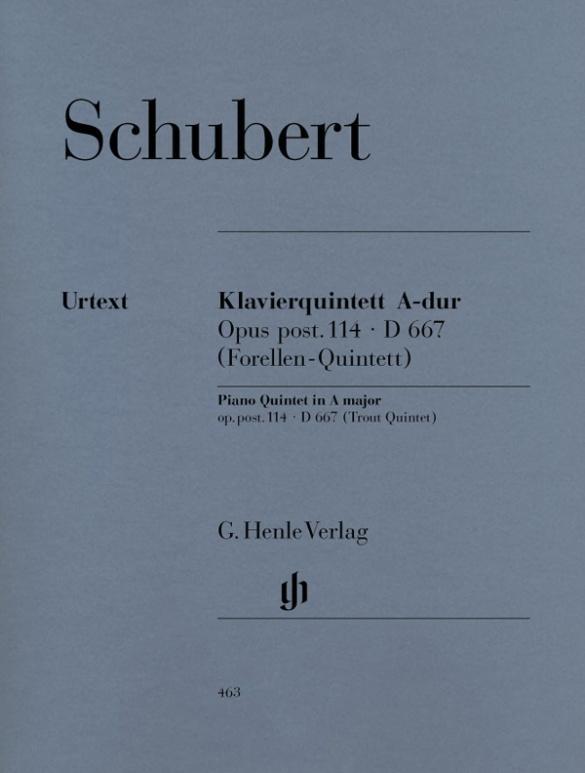 Cover: 9790201804637 | Quintett A-dur op. post. 114 D 667 für Klavier, Violine, Viola,...