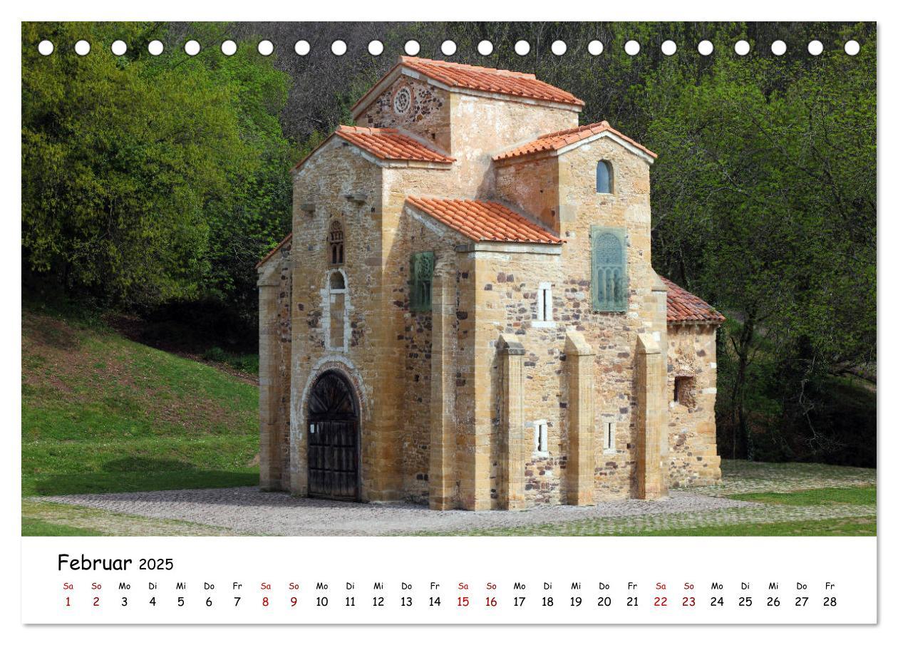 Bild: 9783435383733 | Nordspanien (Tischkalender 2025 DIN A5 quer), CALVENDO Monatskalender