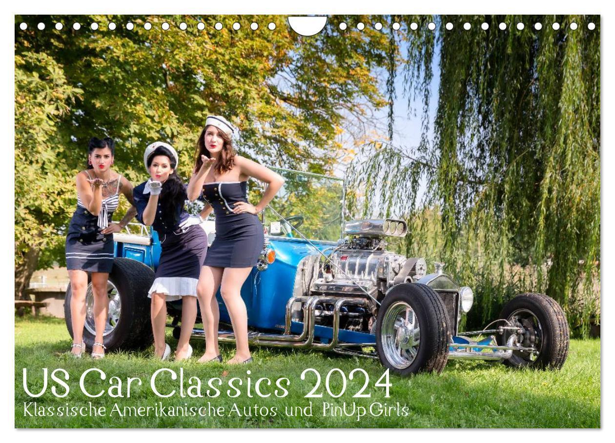 Cover: 9783675475090 | US Car Classics 2024 - Klassische amerikanische Autos und PinUp...