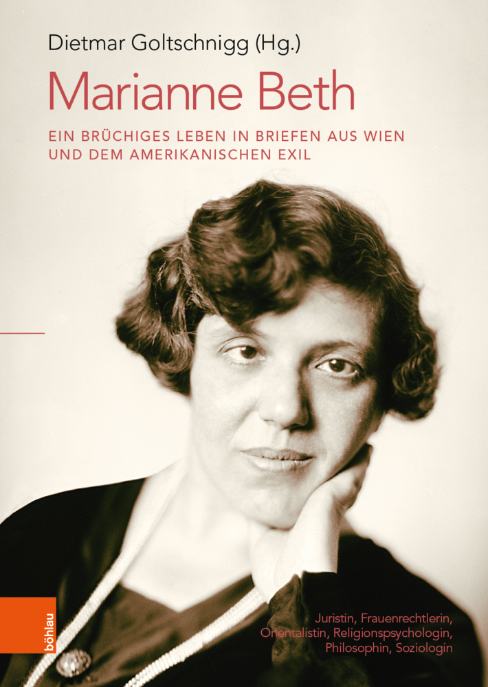 Cover: 9783205213406 | Marianne Beth: Ein brüchiges Leben in Briefen aus Wien und dem...