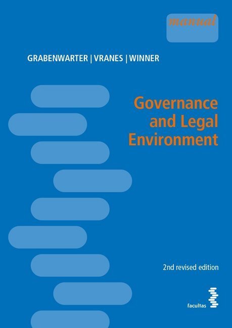 Cover: 9783708919218 | Governance and Legal Environment | Christoph Grabenwarter (u. a.)