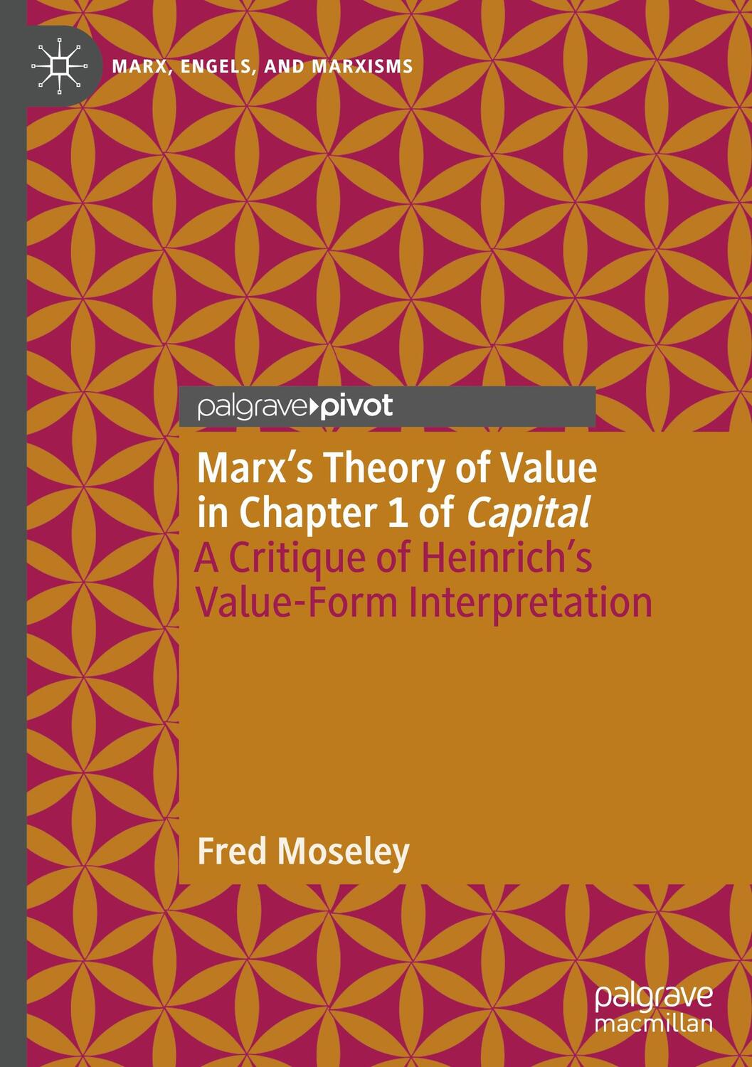 Cover: 9783031132094 | Marx¿s Theory of Value in Chapter 1 of Capital | Fred Moseley | Buch