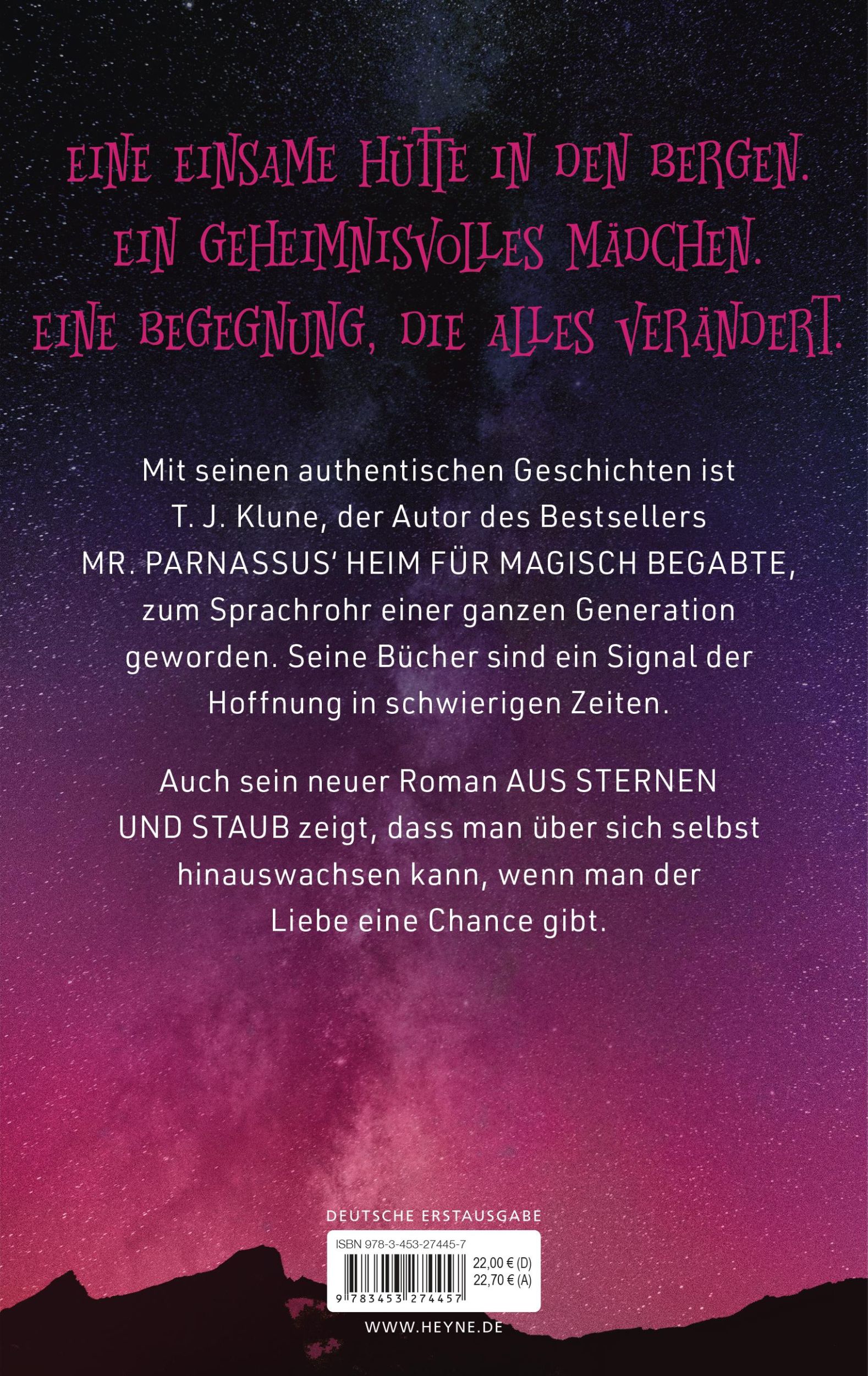 Bild: 9783453274457 | Aus Sternen und Staub | T. J. Klune | Buch | 480 S. | Deutsch | 2023