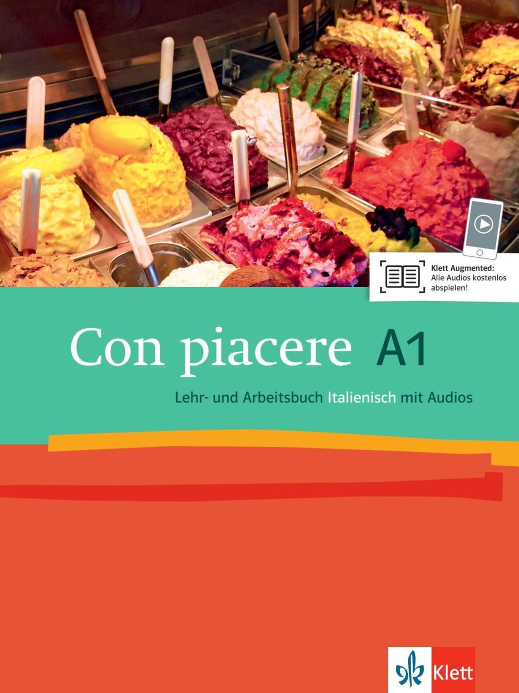 Cover: 9783125251809 | Con piacere / Lehr- und Arbeitsbuch mit 2 Audio-CDs A1 | Taschenbuch