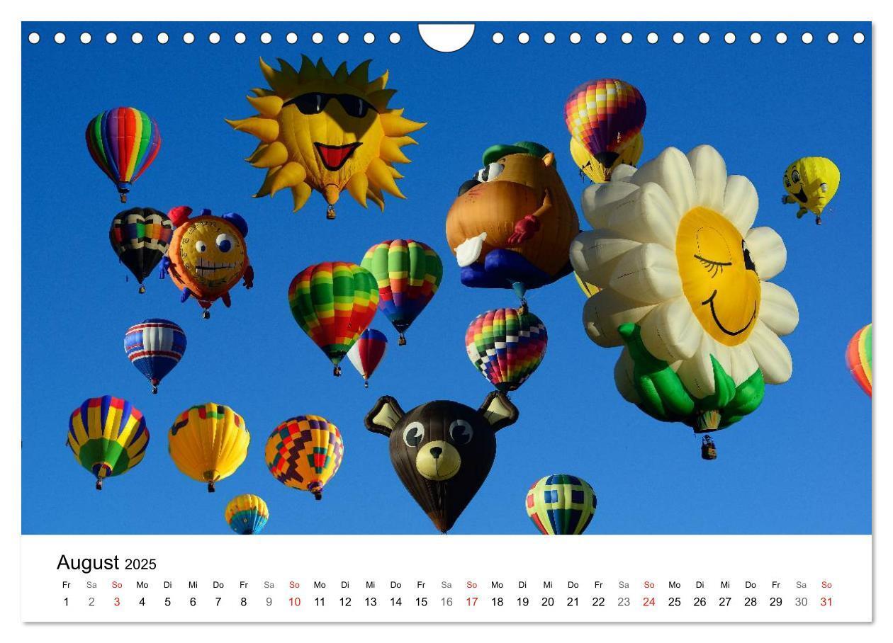 Bild: 9783435468782 | Balloon Fiesta New Mexico (Wandkalender 2025 DIN A4 quer), CALVENDO...