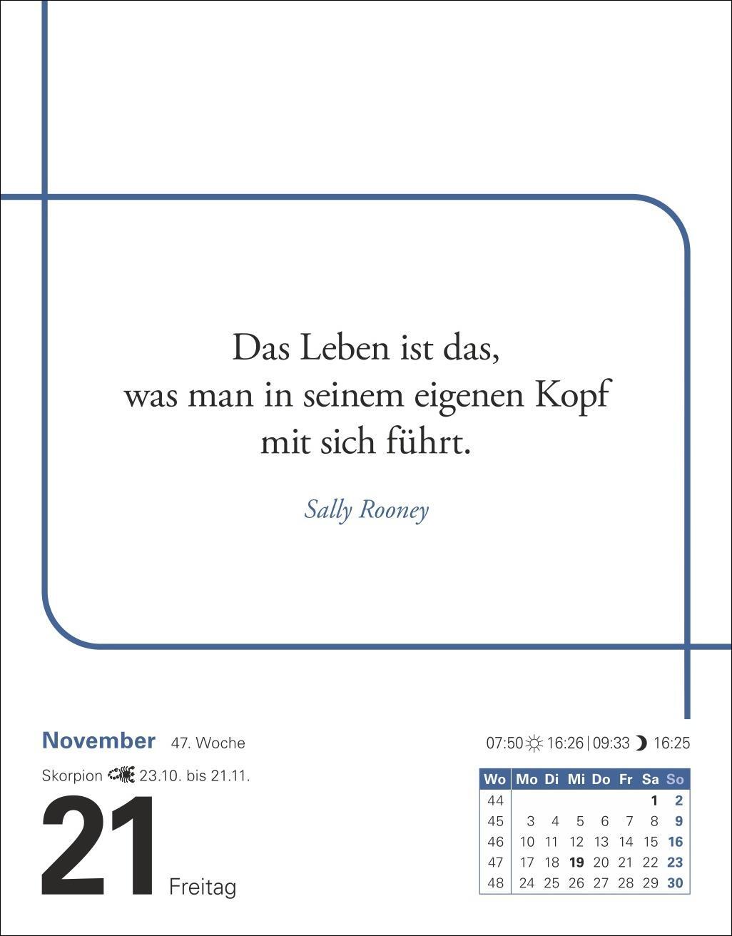 Bild: 9783840033599 | Zitate Tagesabreißkalender 2025 | Berthold Budde | Kalender | 648 S.