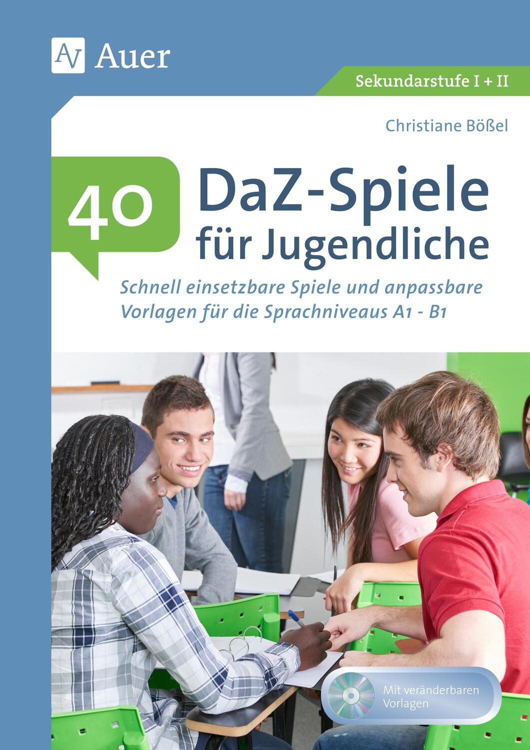 Cover: 9783403080770 | 40 DaZ - Spiele für Jugendliche | Christiane Bößel | Broschüre | 2017