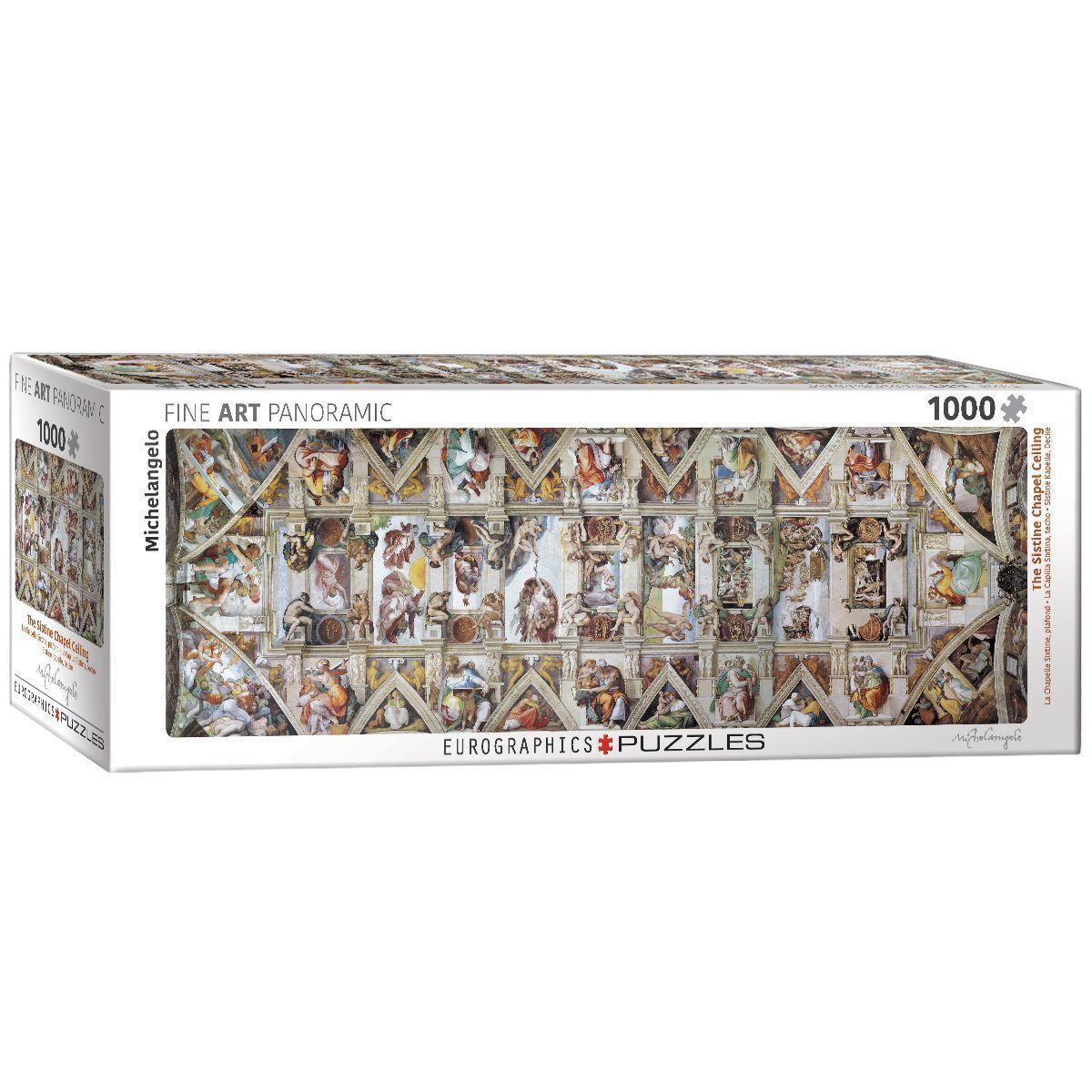Cover: 628136609609 | Decke der Sixtinischen Kapelle. 1000-Teile | Michelangelo | Spiel