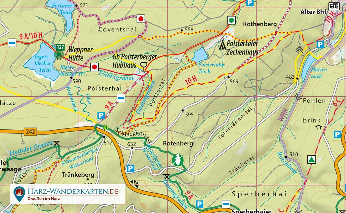 Bild: 9783945974063 | Der Oberharz Wander- und Fahrradkarte 1 : 30 000 | (Land-)Karte | 2022