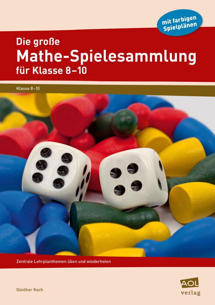 Cover: 9783403103592 | Die große Mathe-Spielesammlung für Klasse 8 bis 10, m. 1 Beilage