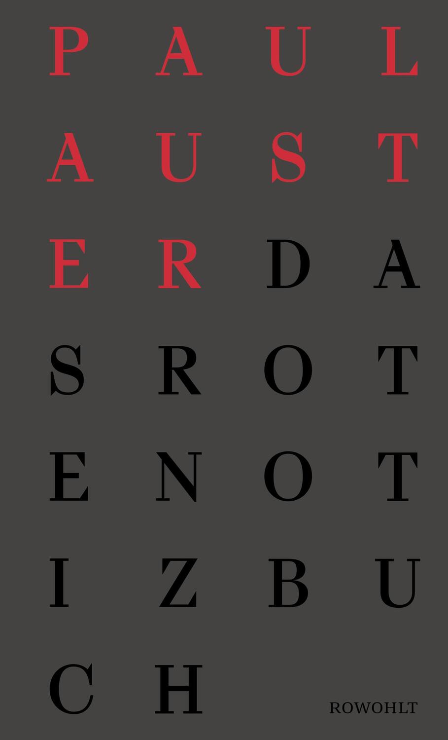 Cover: 9783498074029 | Das rote Notizbuch | Wahre Geschichten | Paul Auster | Buch | Deutsch