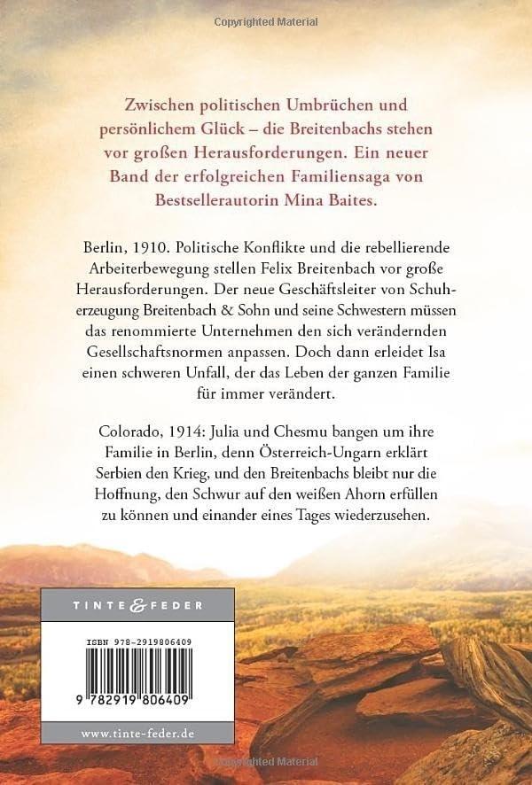 Rückseite: 9782919806409 | Der Ahorn und das rote Land | Mina Baites | Taschenbuch | Paperback