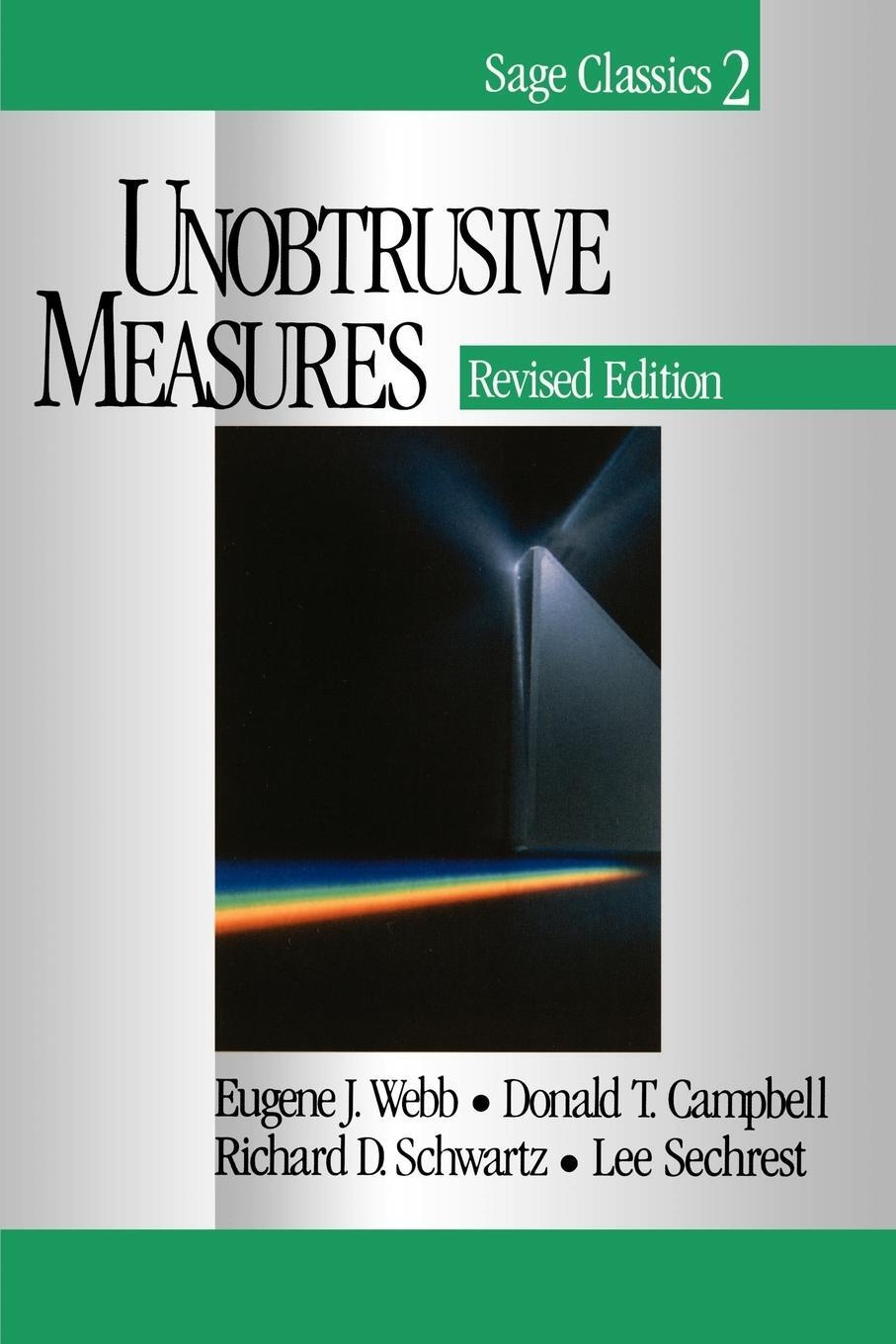 Cover: 9780761920120 | Unobtrusive Measures | Eugene J. Webb (u. a.) | Taschenbuch | Englisch