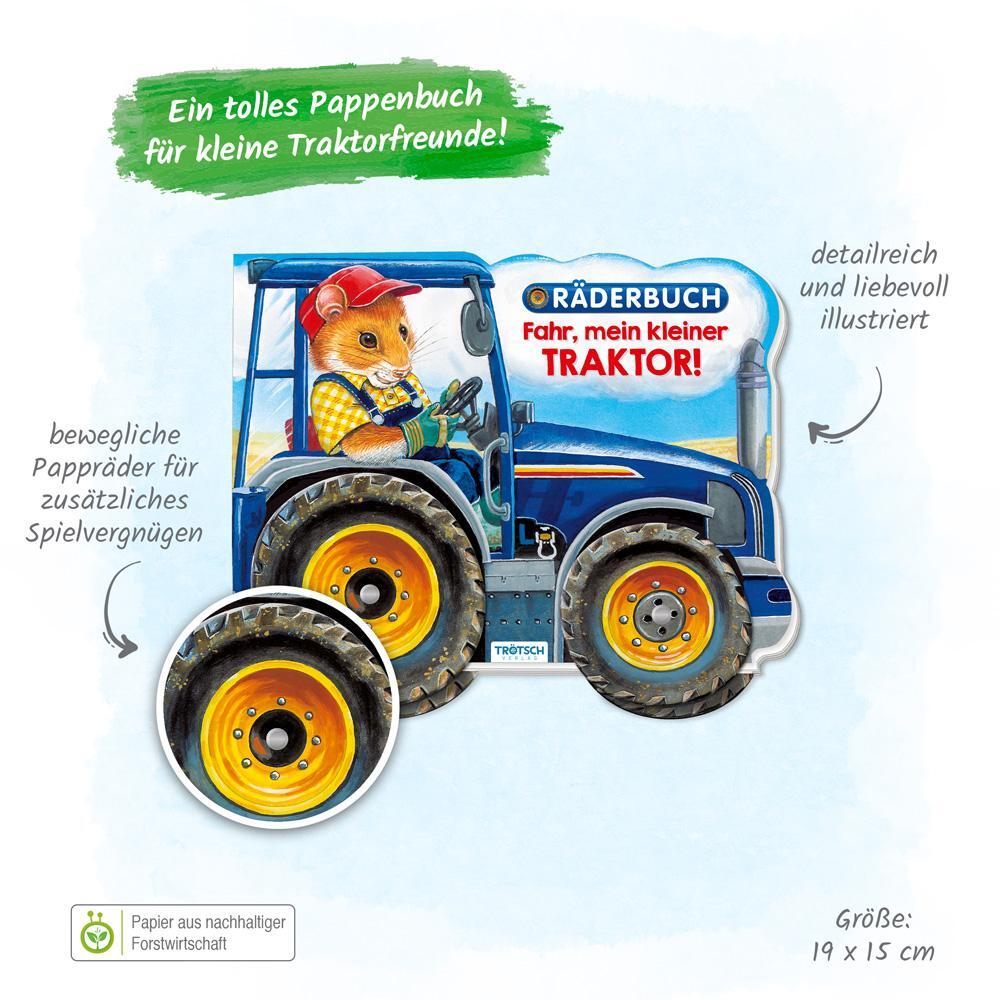 Bild: 9783965528420 | Trötsch Pappenbuch Räderbuch Fahr, mein kleiner Traktor | Verlag