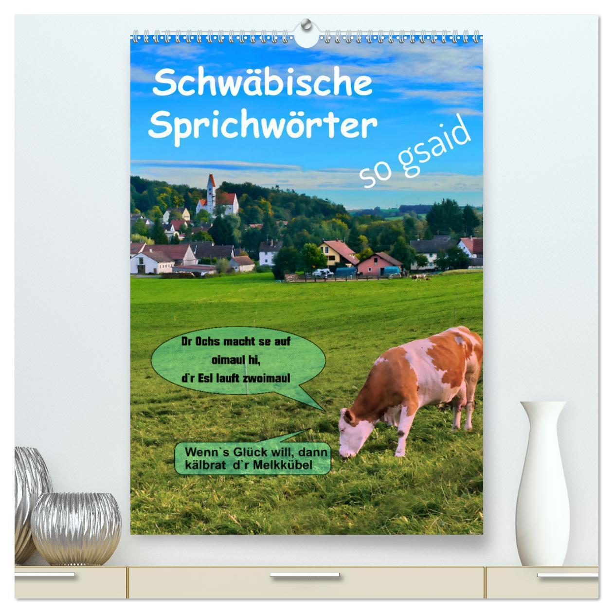 Cover: 9783383716362 | Schwäbische Sprichwörter - so gsaid (hochwertiger Premium...