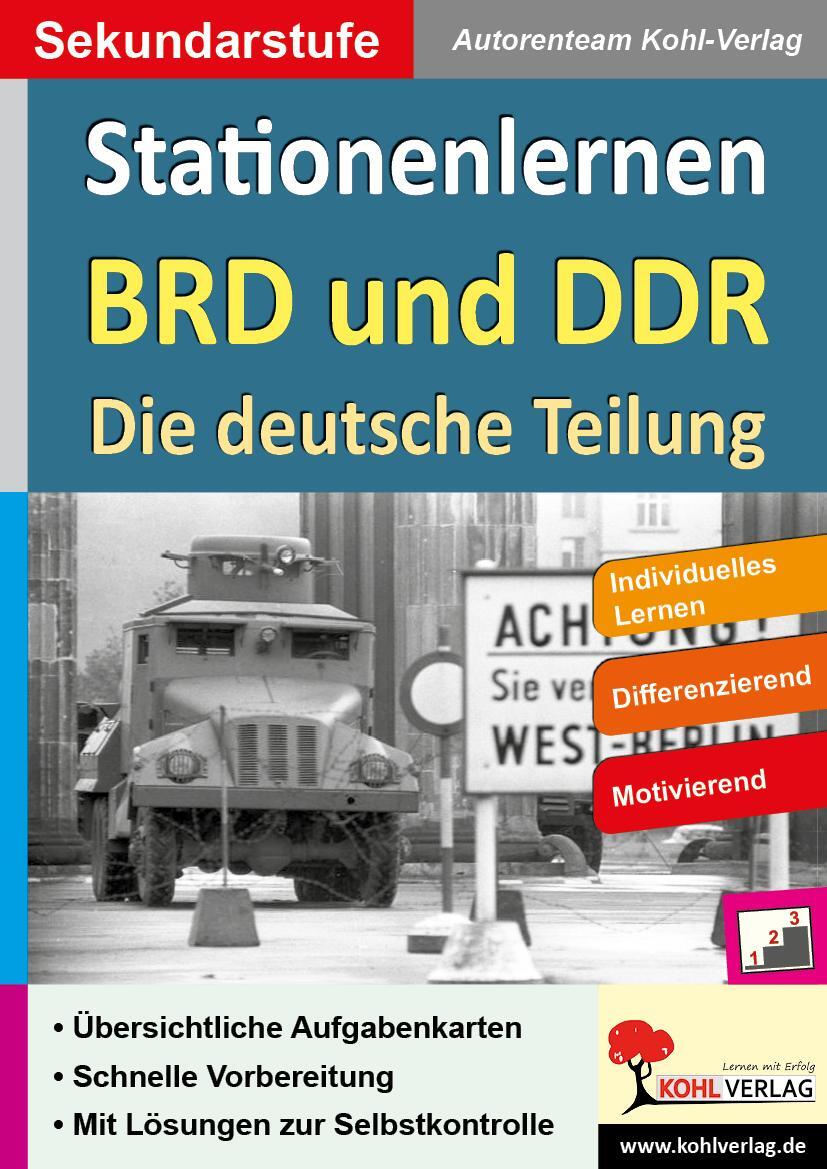 Cover: 9783956867163 | Kohls Stationenlernen BRD und DDR / Die deutsche Teilung | Buch | 2015