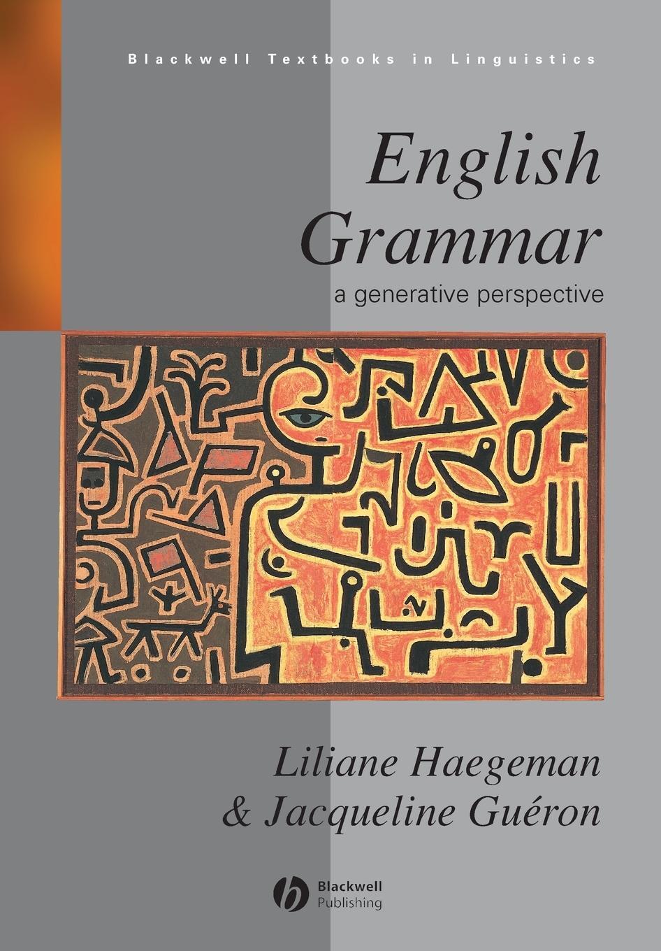 Cover: 9780631188391 | English Grammar | A Generative Perspective | Jacqueline Gueron (u. a.)