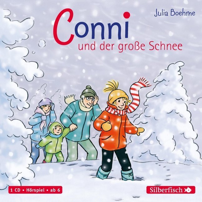 Cover: 9783867424554 | Conni und der große Schnee (Meine Freundin Conni - ab 6 16), Audio-CD