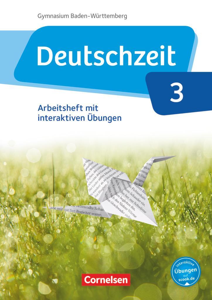 Cover: 9783060632756 | Deutschzeit Band 3: 7. Schuljahr - Baden-Württemberg - Arbeitsheft...