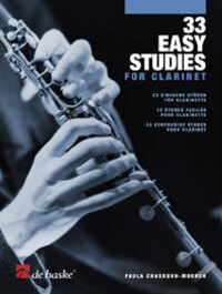Cover: 9790035250709 | 33 Easy Studies for Clarinet | Paula Crasborn-Mooren | Buch | 2007