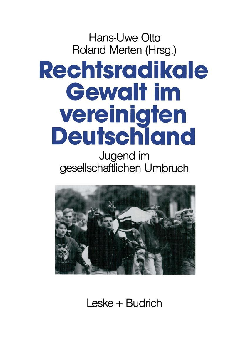 Cover: 9783810011930 | Rechtsradikale Gewalt im vereinigten Deutschland | Merten (u. a.)