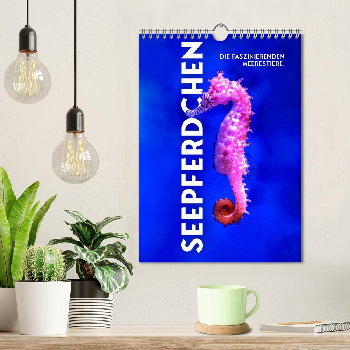 Bild: 9783435893539 | Seepferdchen - Die faszinierende Meerestiere. (Wandkalender 2025...