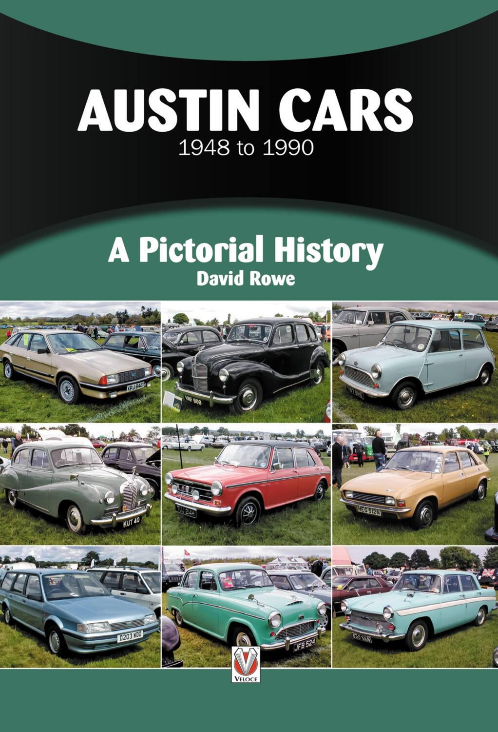 Cover: 9781787112193 | Austin Cars 1948 to 1990 | A Pictorial History | David Rowe | Buch