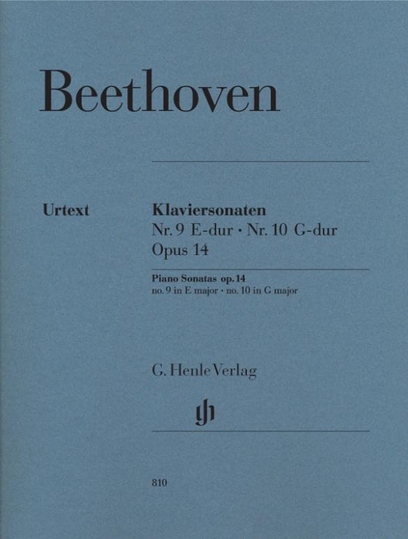 Cover: 9790201808109 | Beethoven, Ludwig van - Klaviersonaten Nr. 9 und Nr. 10 E-dur und...