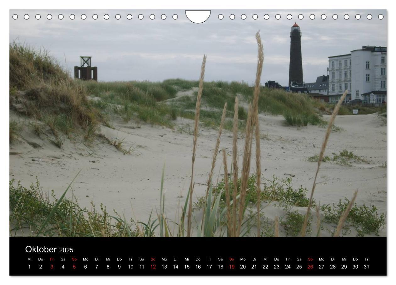 Bild: 9783435817979 | Nordseeinsel Borkum (Wandkalender 2025 DIN A4 quer), CALVENDO...