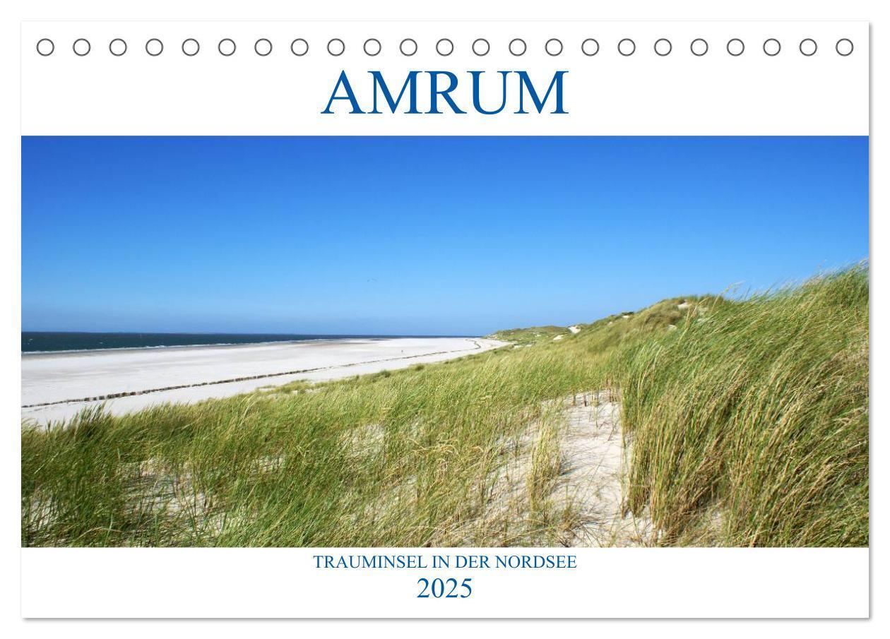 Cover: 9783435481385 | Amrum ¿ Trauminsel in der Nordsee (Tischkalender 2025 DIN A5 quer),...