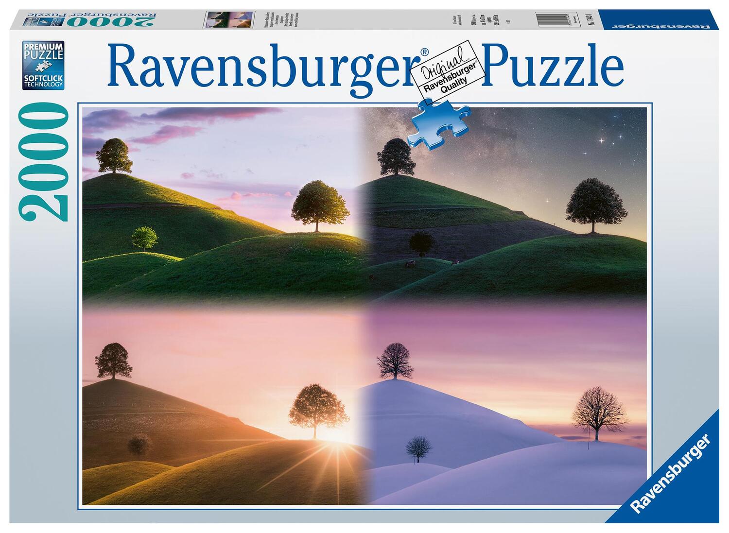 Cover: 4005556174430 | Ravensburger Puzzle 17443 - Stimmungsvolle Bäume und Berge 2000...