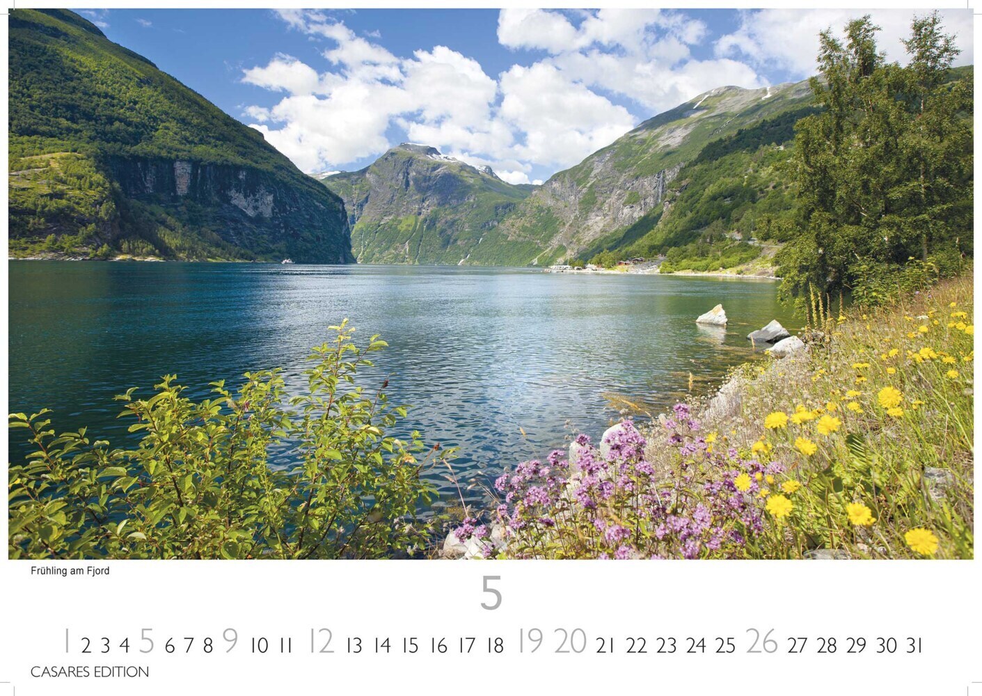 Bild: 9789918620494 | Norwegen 2024 S 24x35cm | Kalender | 14 S. | Deutsch | 2024